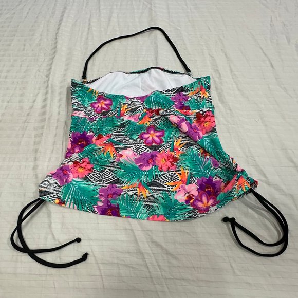 🪴 ARIZONA WOMENS SWIM TANKINI TOP SIZE M 🪴 - Picture 2 of 4